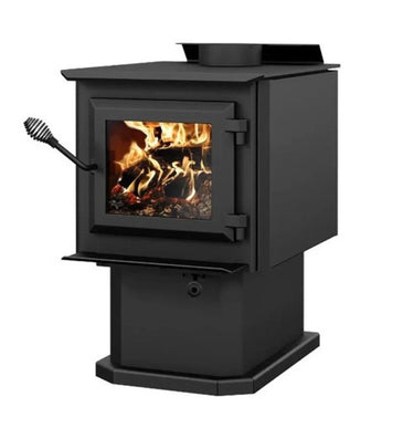 Ventis HES140 Small Wood Stove With Pedestal | VB00023